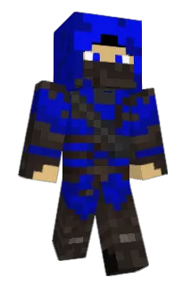 BlueNinjaPanther Minecraft avatar full body