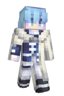 BluePasta11 Minecraft avatar full body