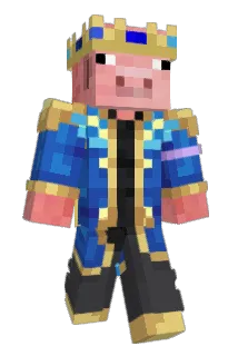 BluePigg Minecraft avatar full body