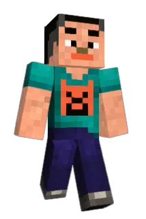 BluePleco Minecraft avatar full body
