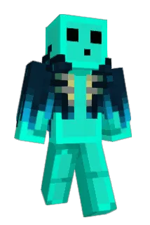 BlueSlime34 Minecraft avatar full body