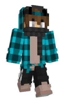 BlueSlushie Minecraft avatar full body