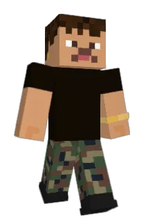 BlueSpiritWA Minecraft avatar full body