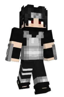 BlueSplash Minecraft avatar full body