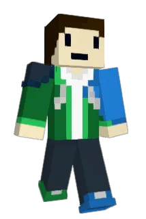 BlueSuZaKu Minecraft avatar full body