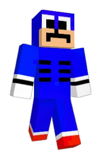 BlueTheFirst Minecraft avatar full body