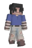 BlueTheSniper Minecraft avatar full body