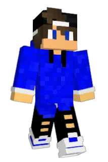 BlueThunderXR Minecraft avatar full body