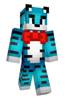 BlueTiggerz Minecraft avatar full body