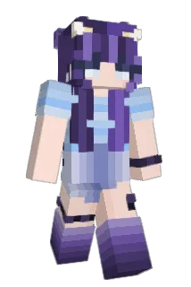 BlueUnited Minecraft avatar full body