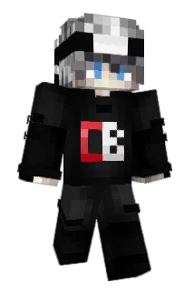 BlueVI Minecraft avatar full body
