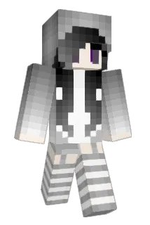 BlueVelvetBella Minecraft avatar full body