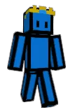 BlueVoltz Minecraft avatar full body
