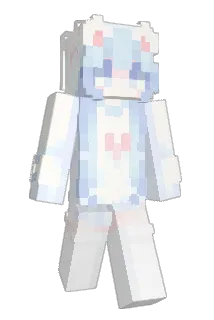 BlueWhite810 Minecraft avatar full body