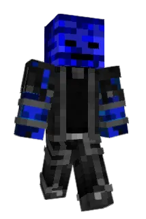 BlueWith3r Minecraft avatar full body