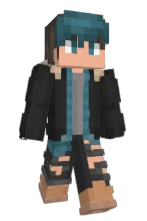 BlueWolf_120 Minecraft avatar full body
