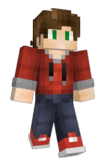 BlueXlight Minecraft avatar full body