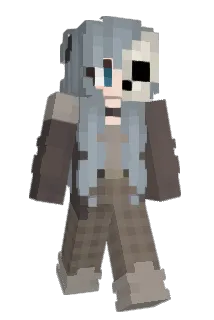 BlueYami Minecraft avatar full body