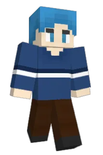 BlueZGamer007 Minecraft avatar full body