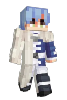 Blue_Curtain Minecraft avatar full body