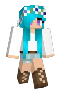 Blue_Pastel Minecraft avatar full body