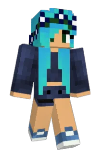 Blue_Sheep_ Minecraft avatar full body