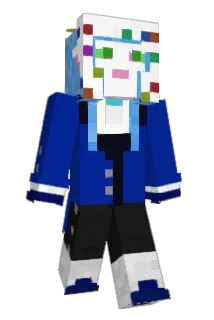 Blue_Star_Boy Minecraft avatar full body