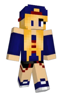Blue_bunny2 Minecraft avatar full body