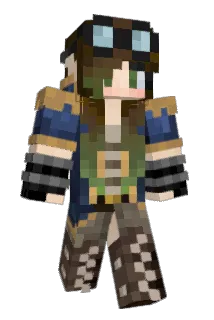 Blue_cloak Minecraft avatar full body