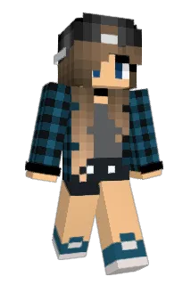 Blue_eye27 Minecraft avatar full body