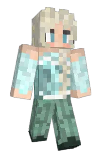 BlueballBl1tz Minecraft avatar full body