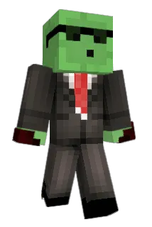 Bluebeans777 Minecraft avatar full body
