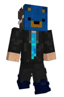 Bluebear100 Minecraft avatar full body