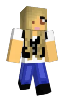 BlueberryFlames Minecraft avatar full body