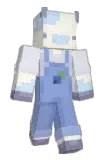 BlueberryMooCow Minecraft avatar full body