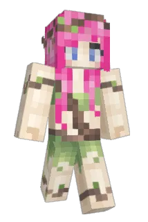 Blueberrysbunnie Minecraft avatar full body