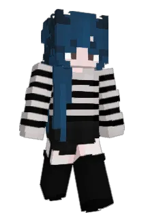 Bluebirdlake Minecraft avatar full body