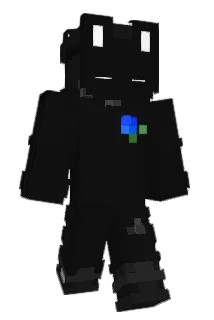 Bluebyte Minecraft avatar full body