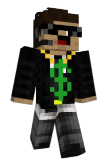 Bluecoller Minecraft avatar full body
