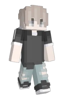 BlueePikachuu Minecraft avatar full body