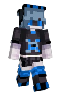 Blueeyedwolf34 Minecraft avatar full body
