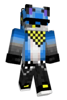 Bluefox1305 Minecraft avatar full body