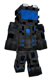 Bluegamerdog Minecraft avatar full body