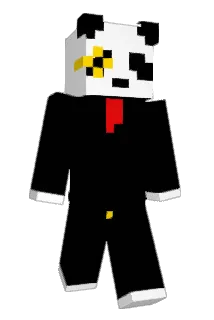 Bluegie Minecraft avatar full body