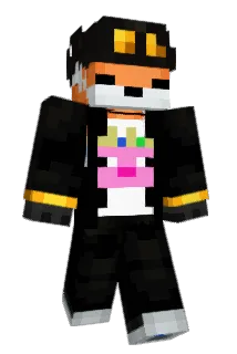 Blueisma Minecraft avatar full body