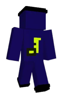 Bluejazzitup Minecraft avatar full body