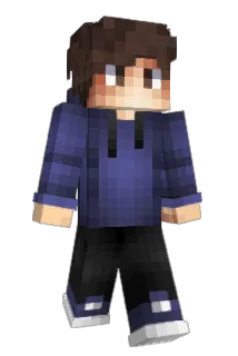 Bluekeige Minecraft avatar full body