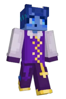 Bluekibou Minecraft avatar full body