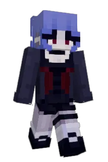 Blueliff Minecraft avatar full body