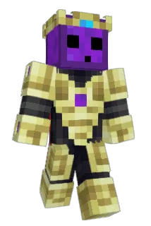 Bluemension Minecraft avatar full body